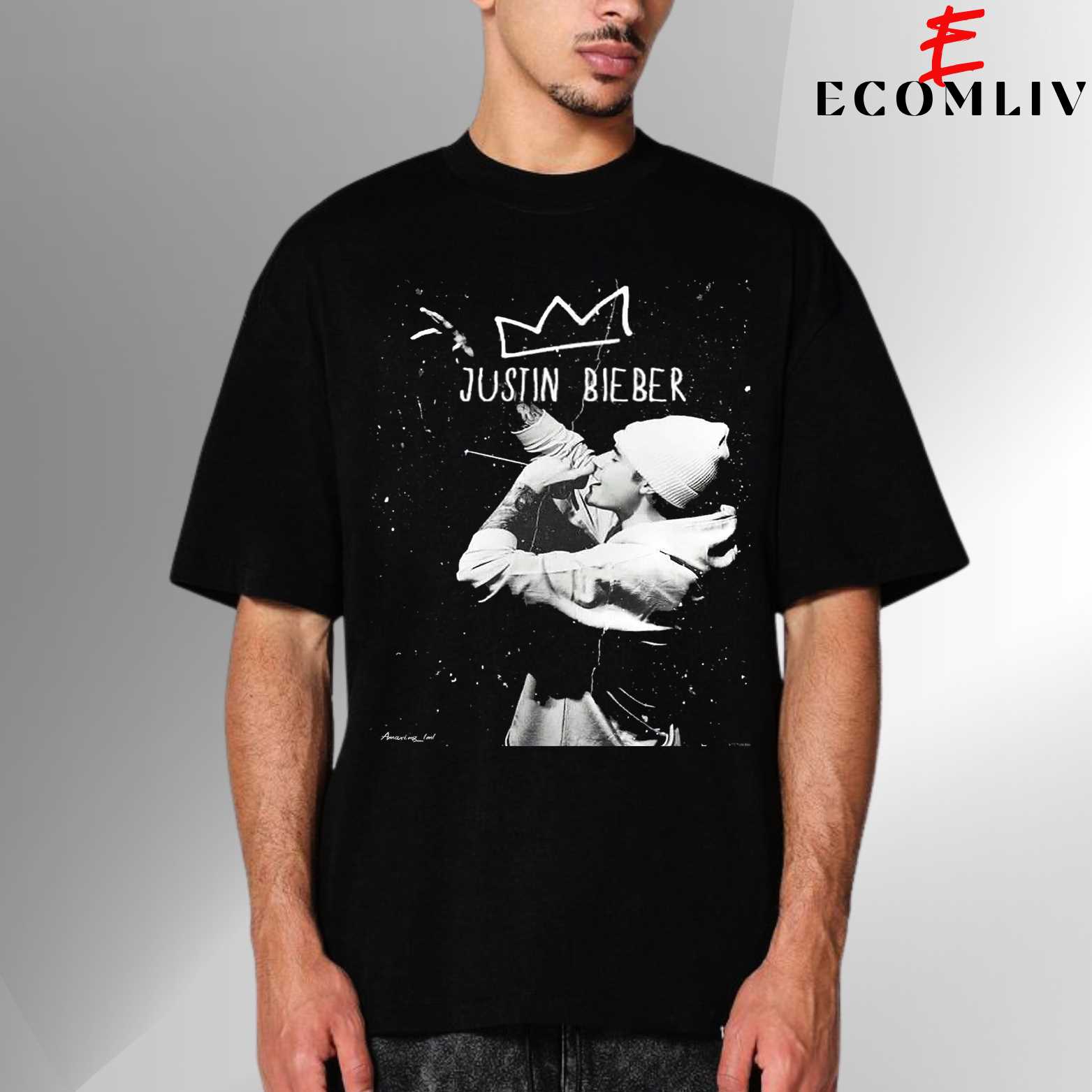 Justin Bieber Concert Unisex Shirt, Live Music Tee, Pop Star Fan T-Shirt